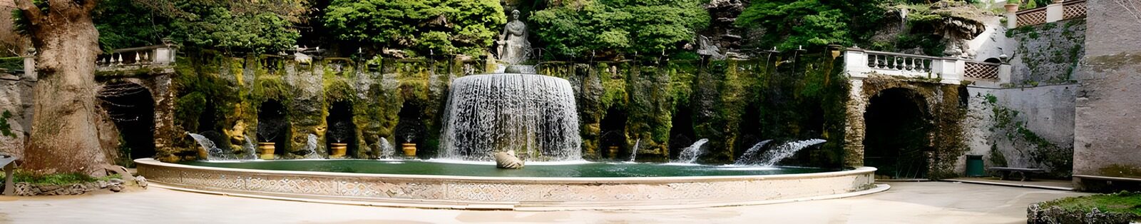 OCCOM9037538: Tranquil Garden Fountain