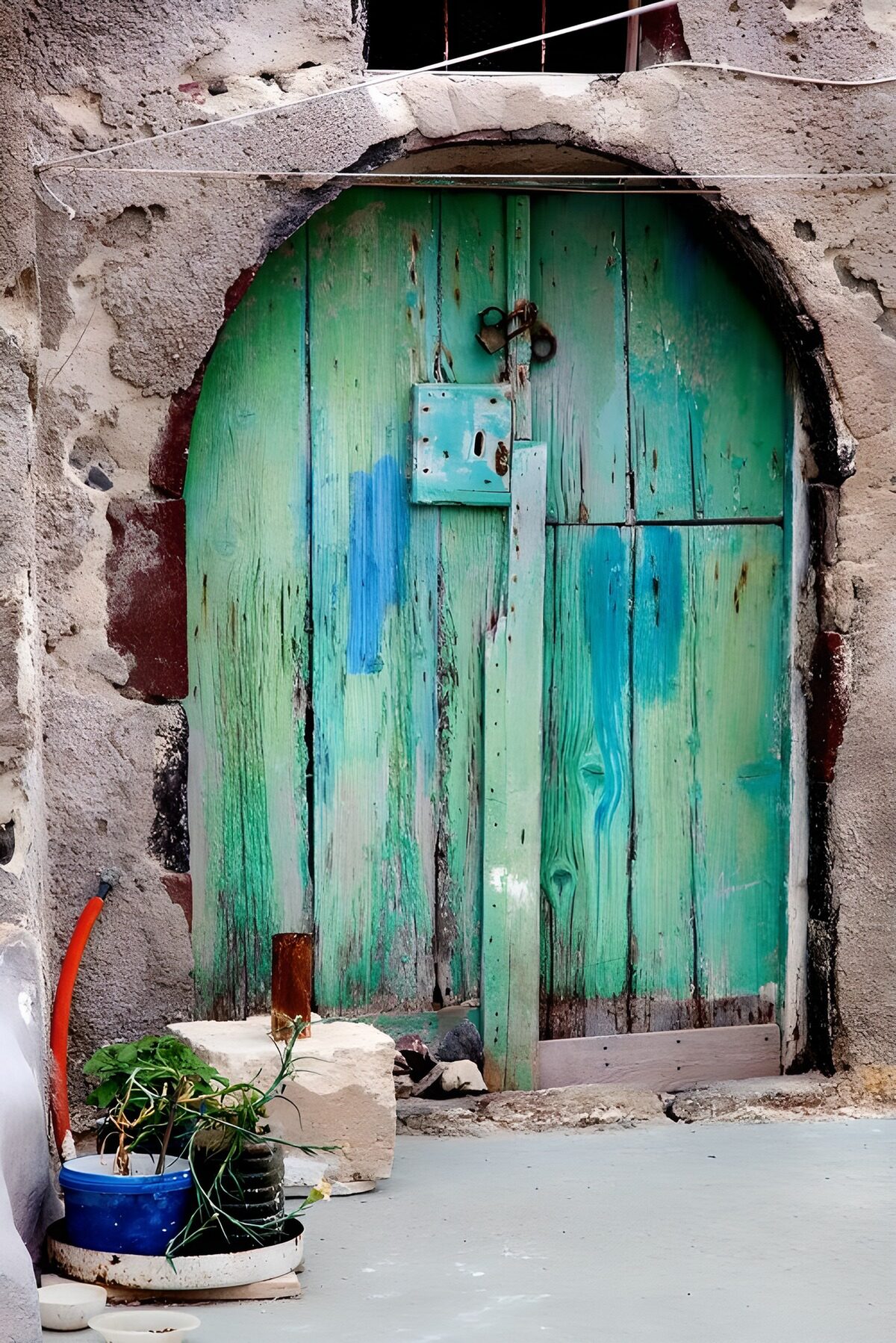 Rustic Green Doorway Charm