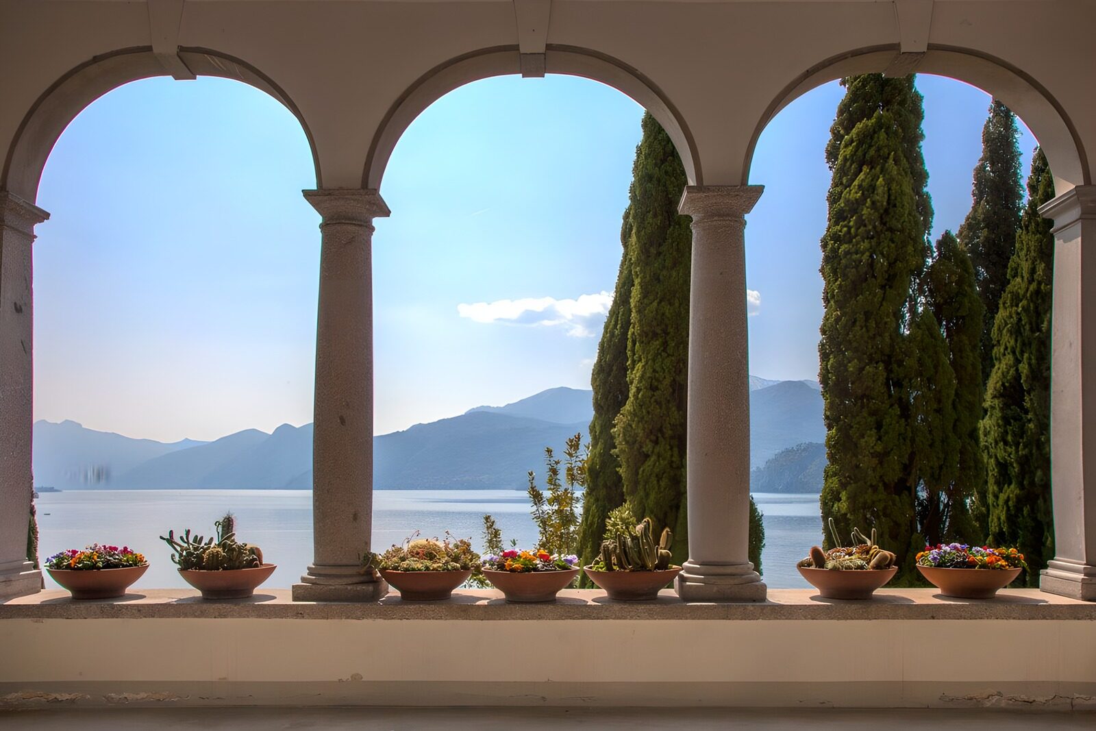 OCCOM1384231: Scenic View Through Elegant Arches