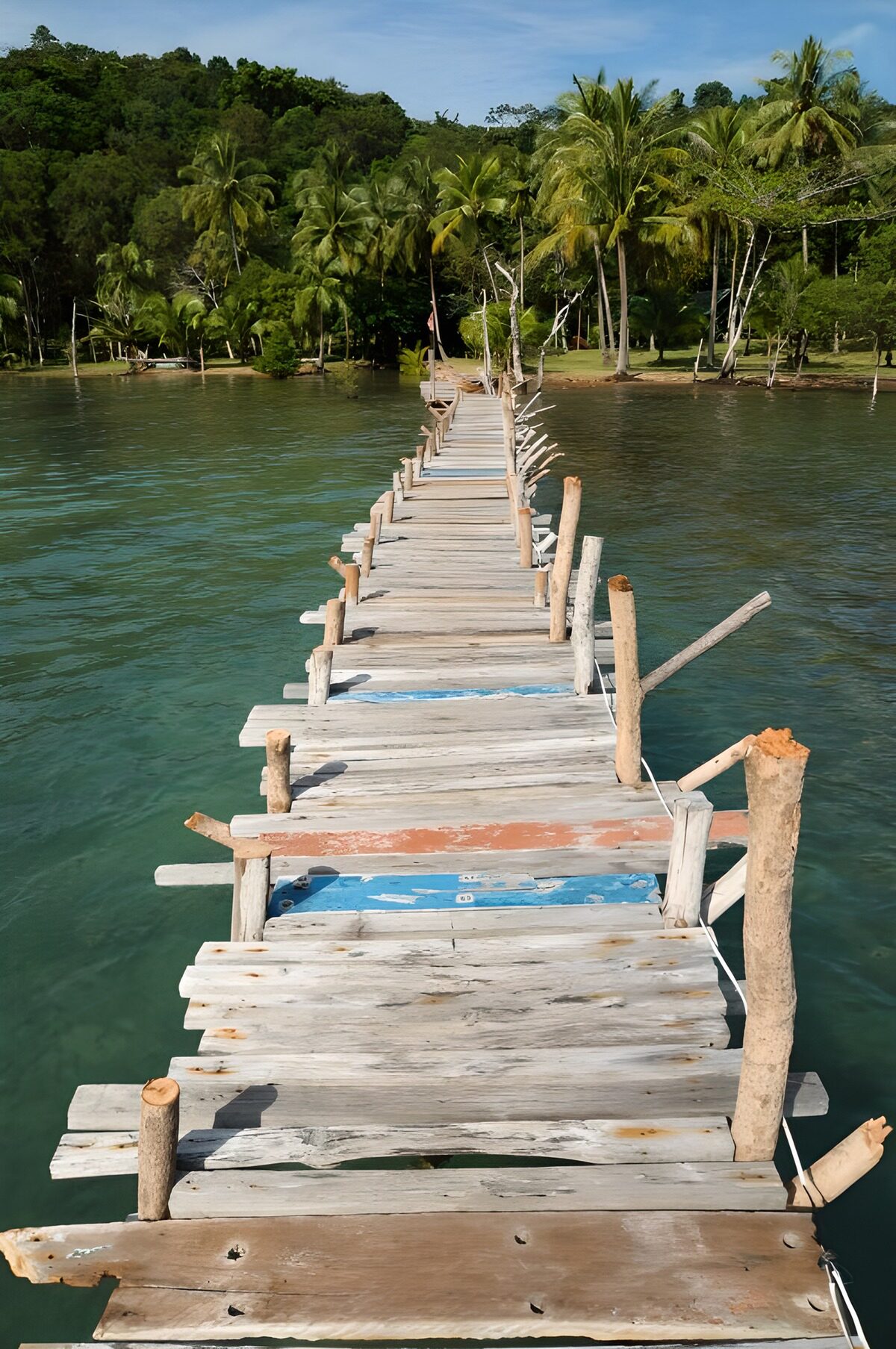 Wooden Dock Leading to Tranquil Waters