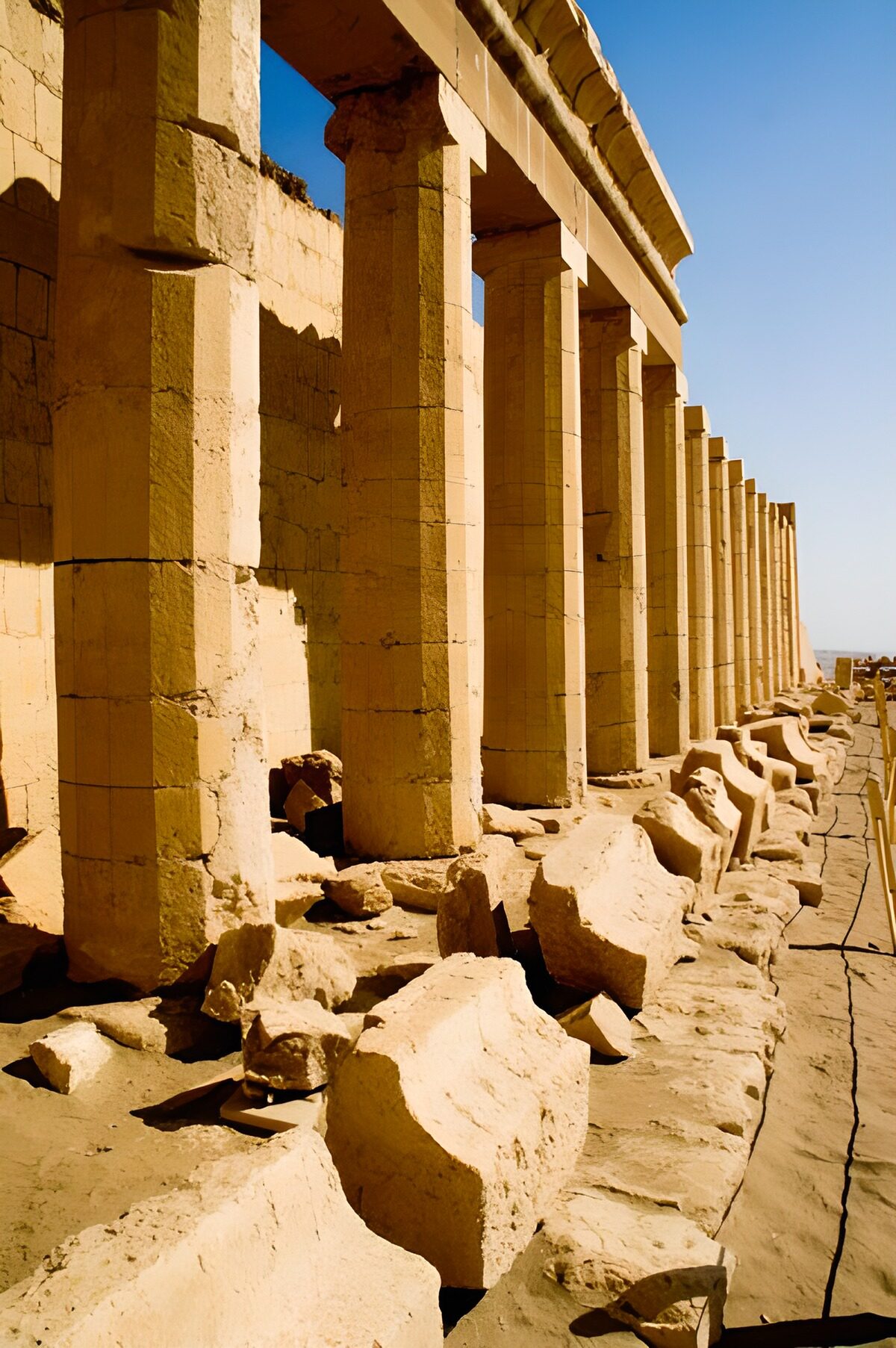 Ancient Columns of a Lost Civilization