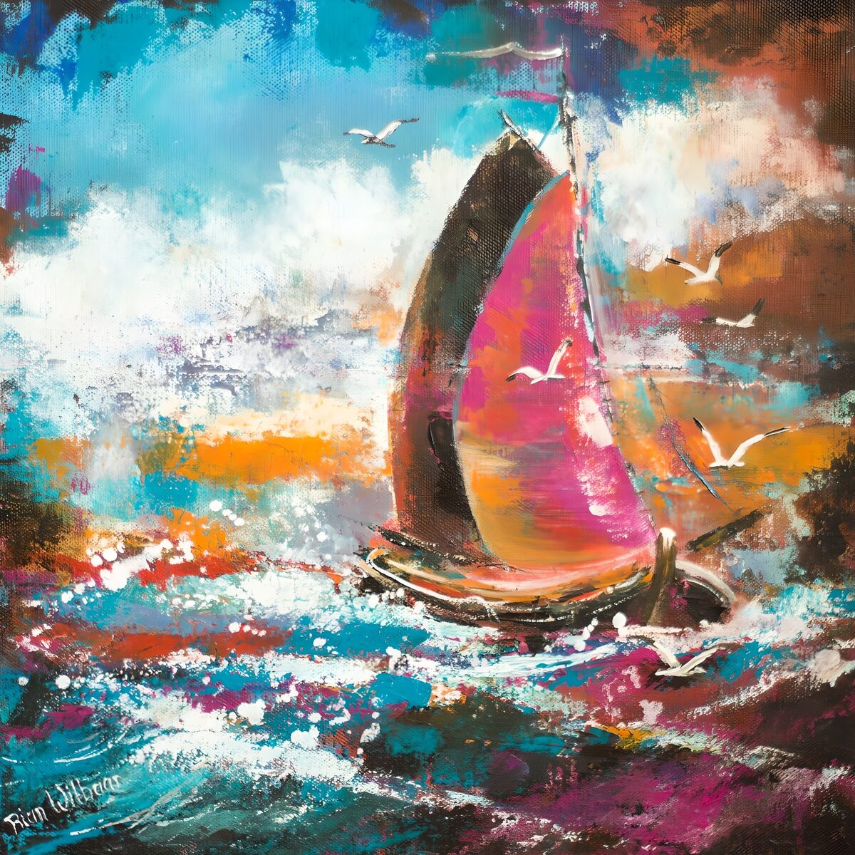 OCCOM1171172: Vibrant Sailing Adventure