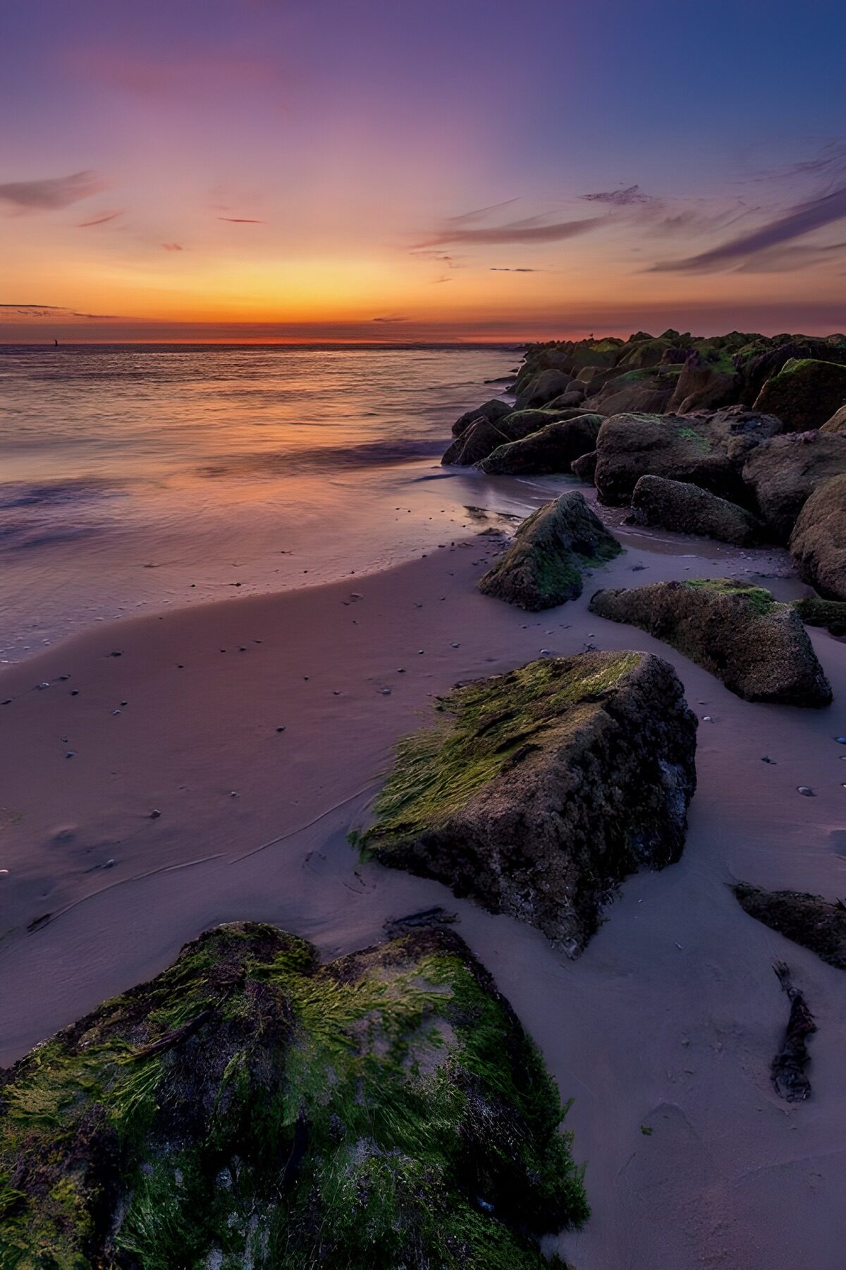 Sunset Serenity by the Shoreline