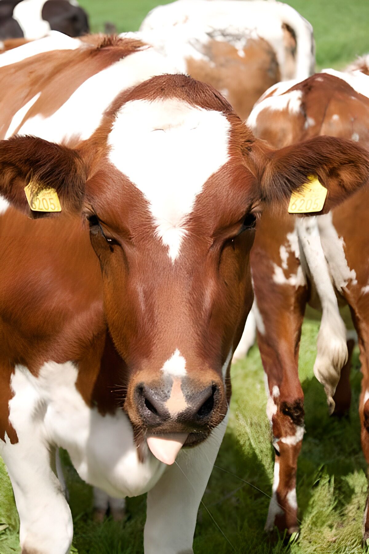 OCCOM4313373: Playful Calf on a Sunny Day