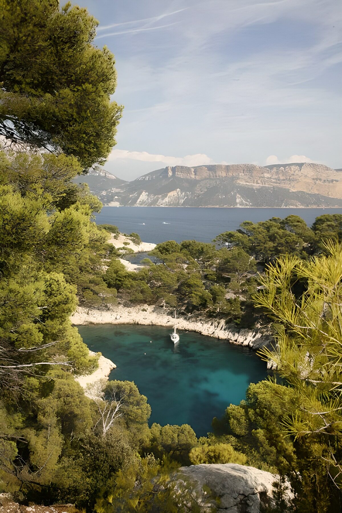Serene Cove with azure waters