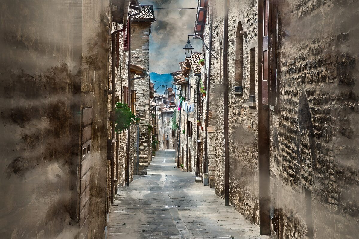 Historic Stone Alleyway