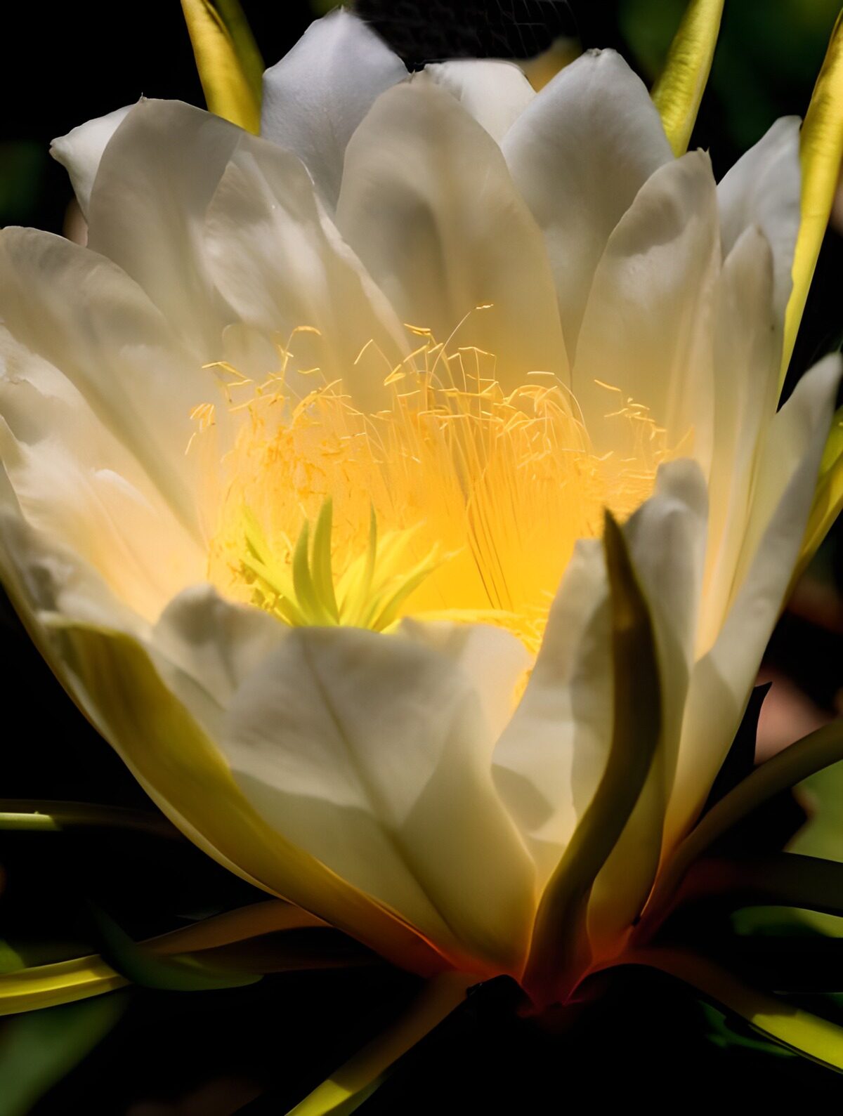 OCCOM2897621: Radiant Bloom of the Night Flower