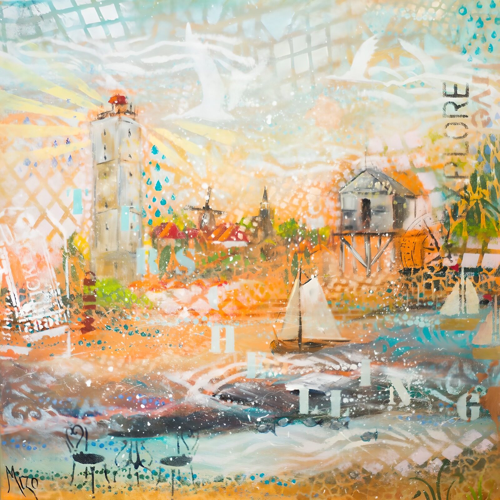 OCCOM9004827: Coastal Serenity in Colors
