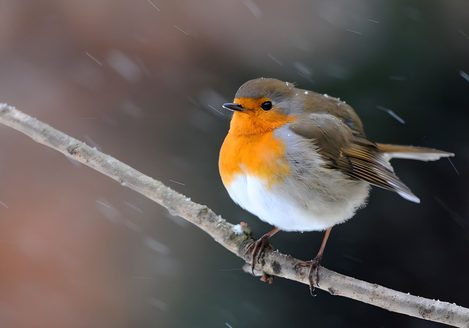 OCCOM7160995: Charming Robin in the Snow