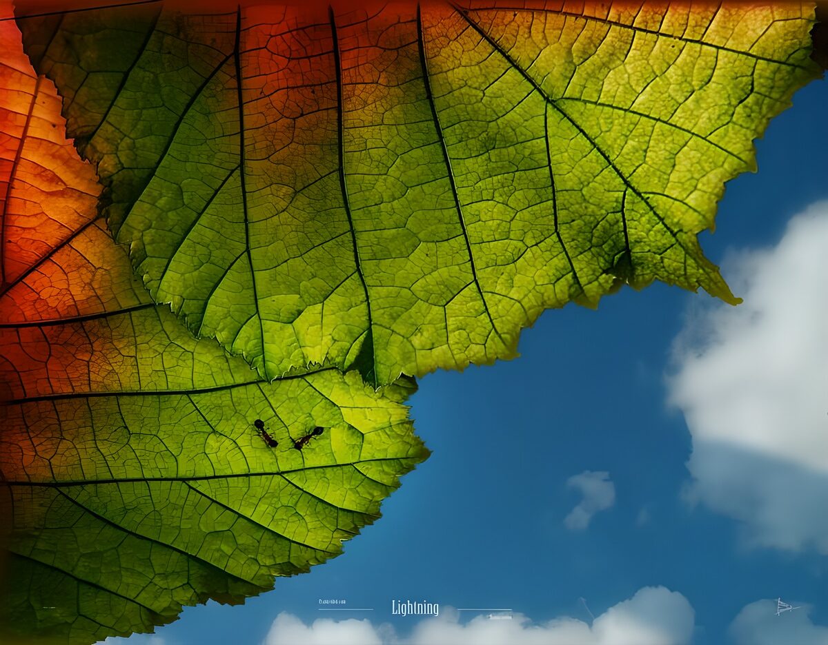 OCCOM5891654: Nature’s Canvas: Leaves and Sky