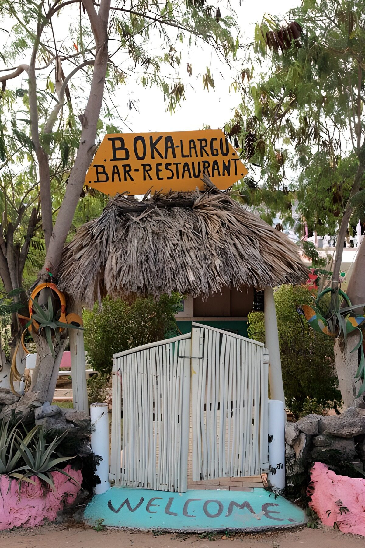 OCCOM6754972: Boka Largu Bar & Restaurant Entrance