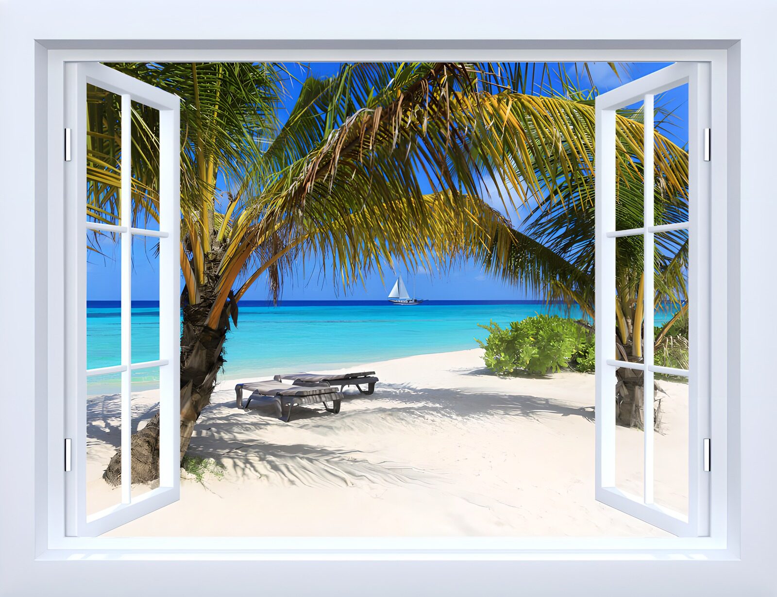 OCCOM3253969: Tropical Escape through the Window