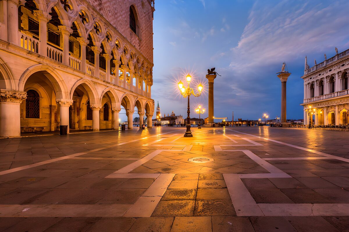 Serene Dawn at St. Mark's Square