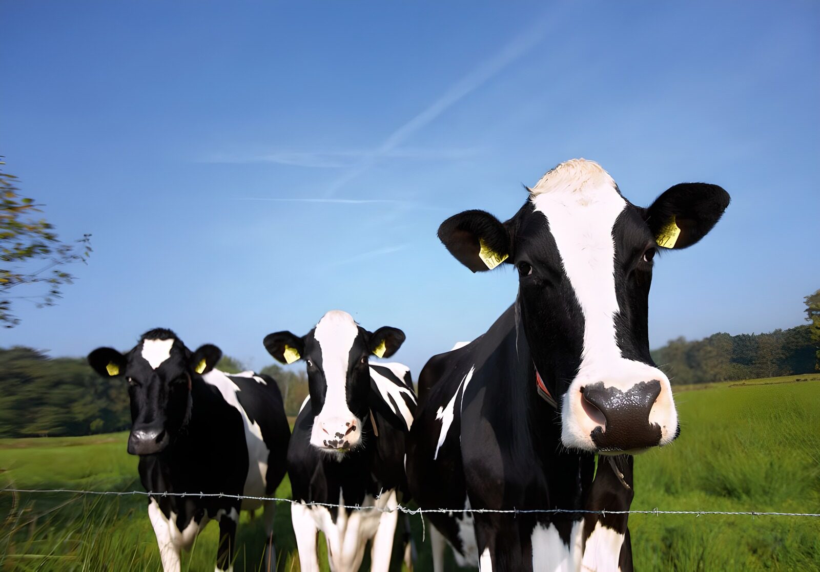 OCCOM3854579: Curious Cows in a Sunny Meadow