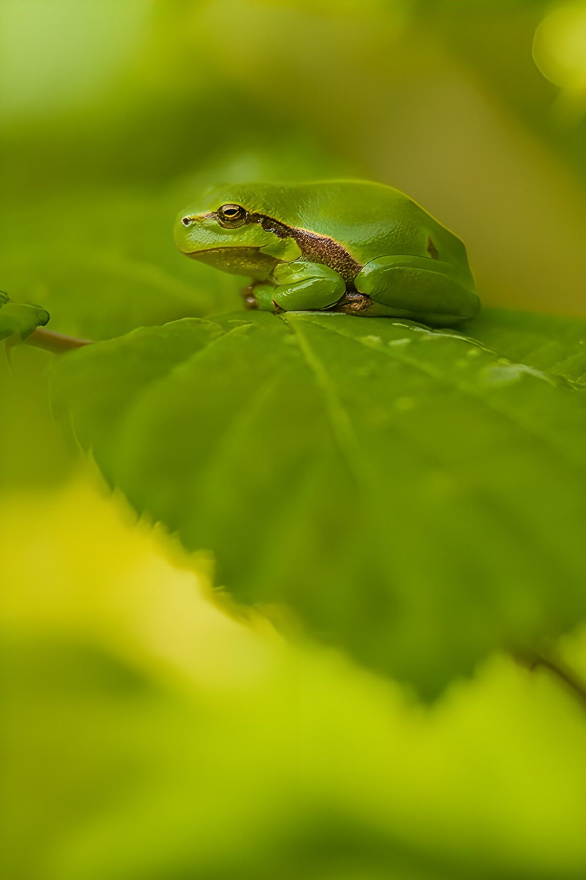OCCOM4519065: Green Frog on Leaf