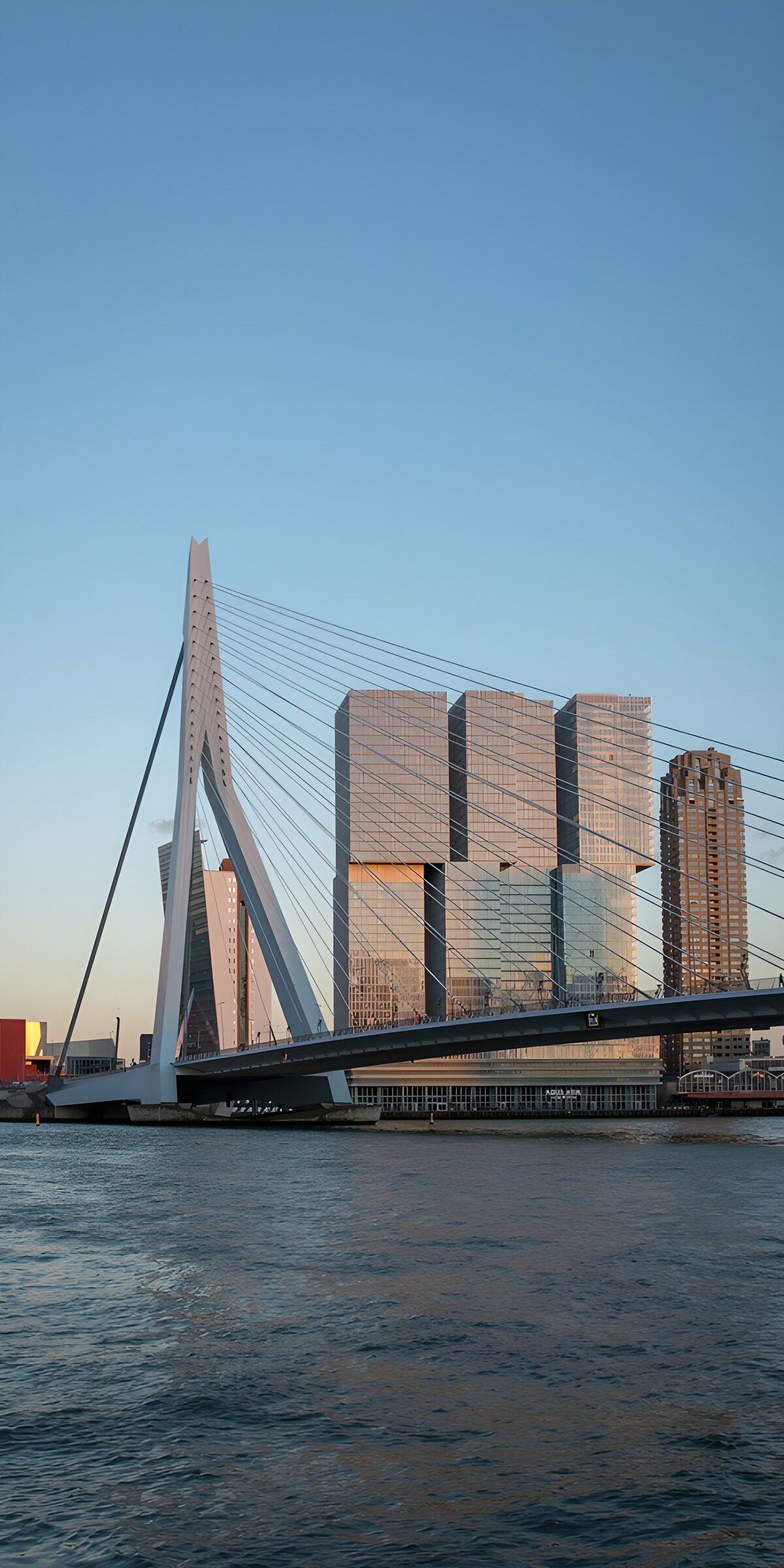OCCOM3466799: Modern Bridge and Cityscape at Dusk