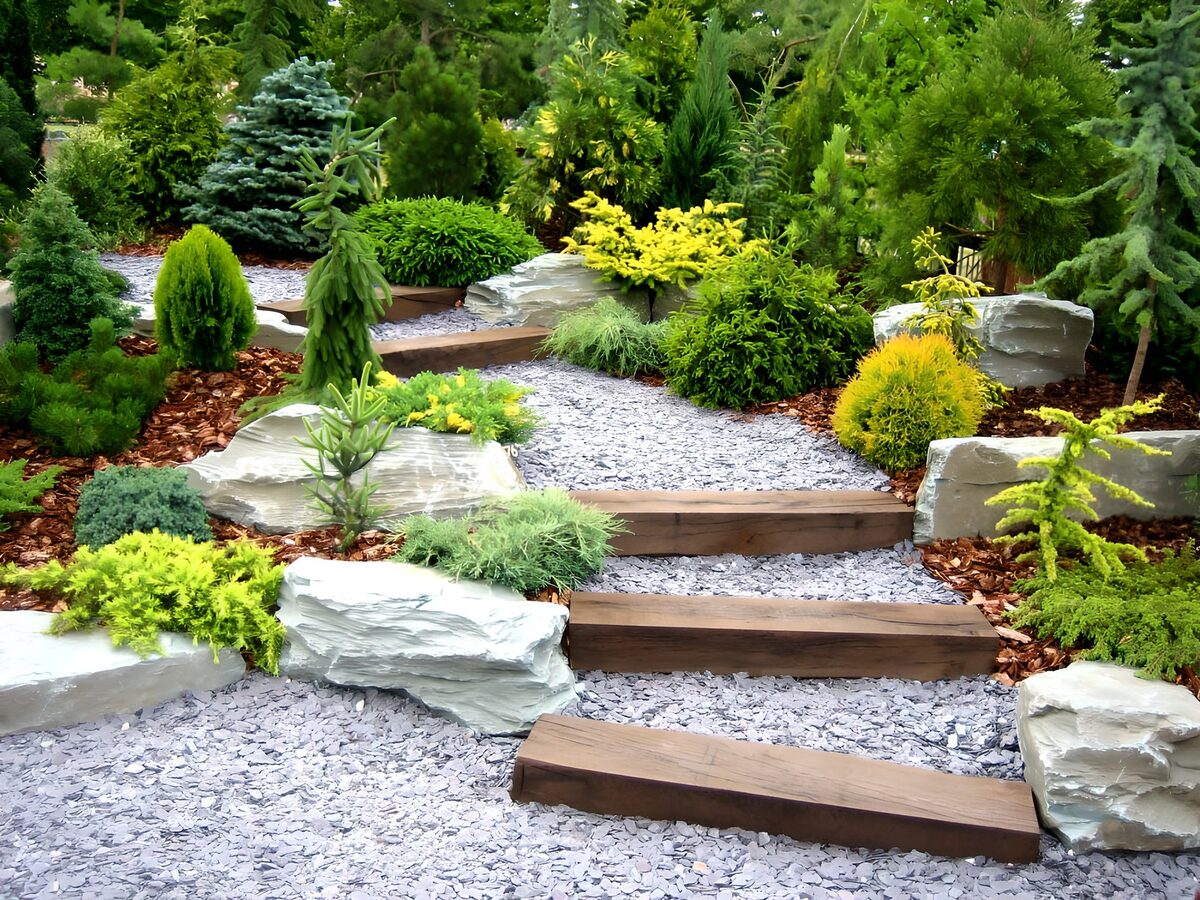 Tranquil Garden Pathway