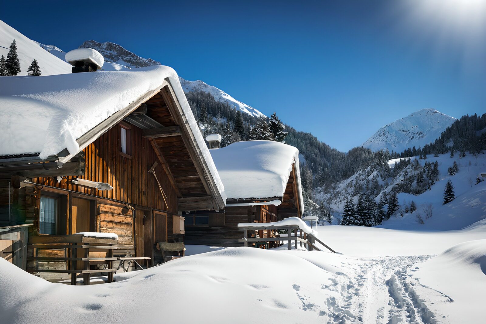 OCCOM4550720: Serene Winter Retreat in the Mountains