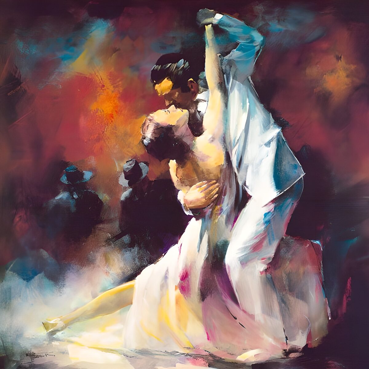 Passionate Tango Dance