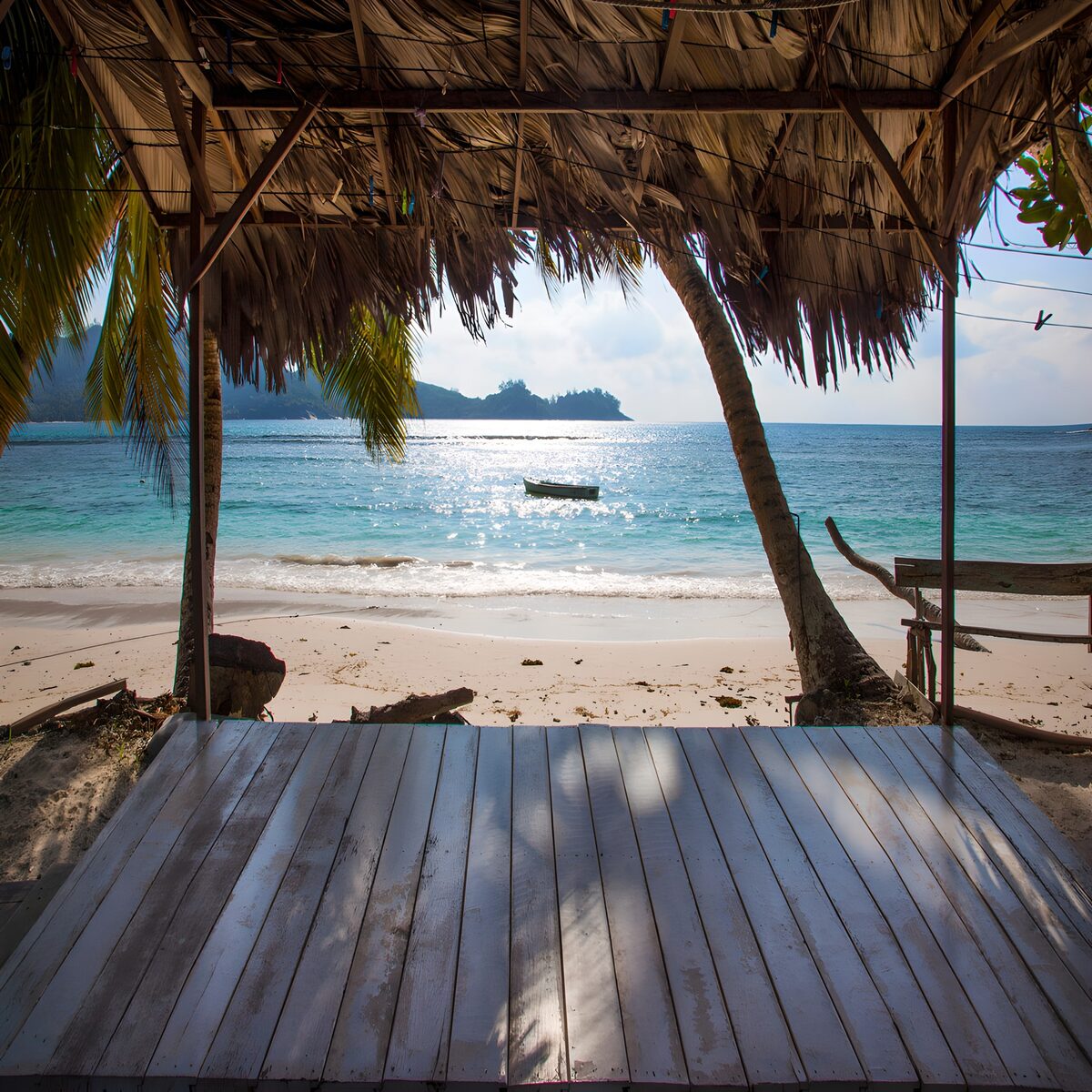 Serene Beachfront View