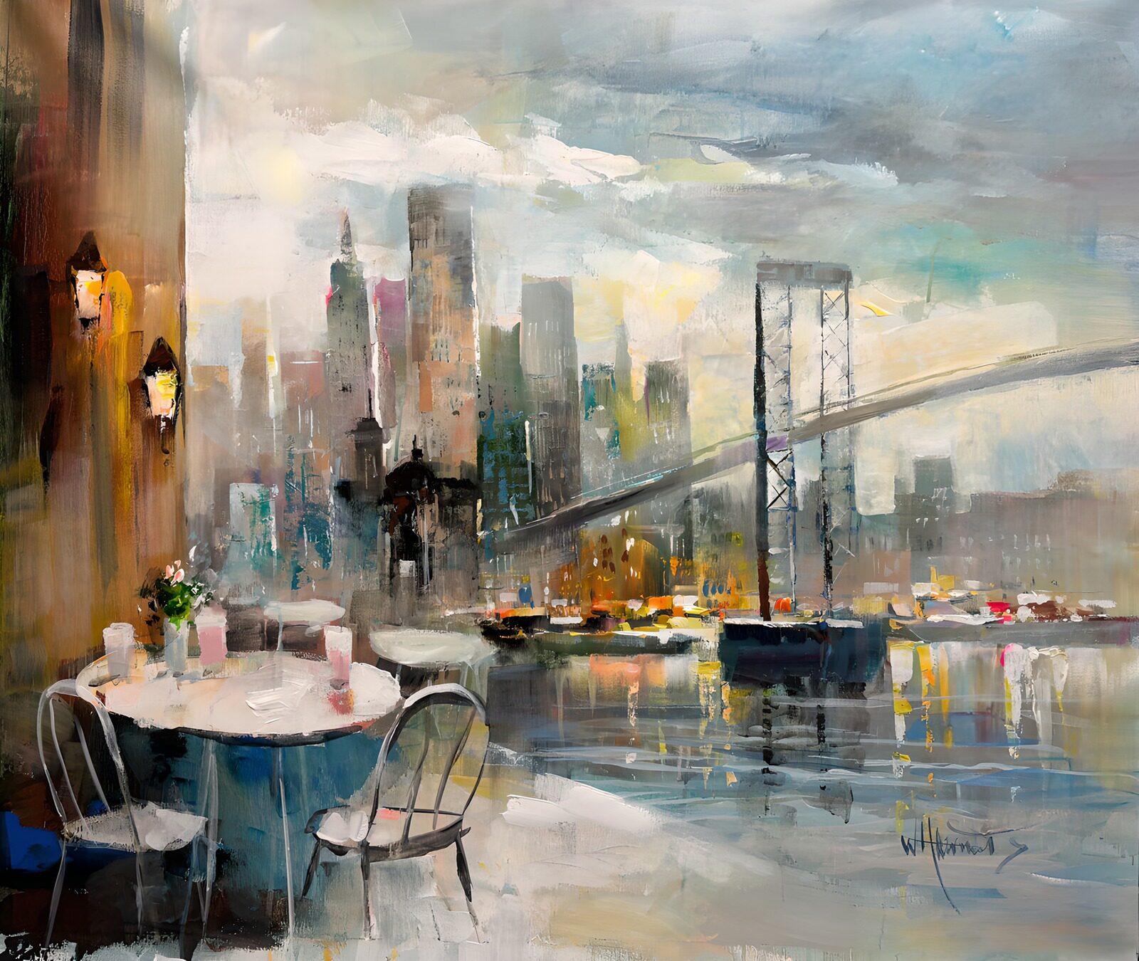 OCCOM9947881: "City Vibes by the Waterside"