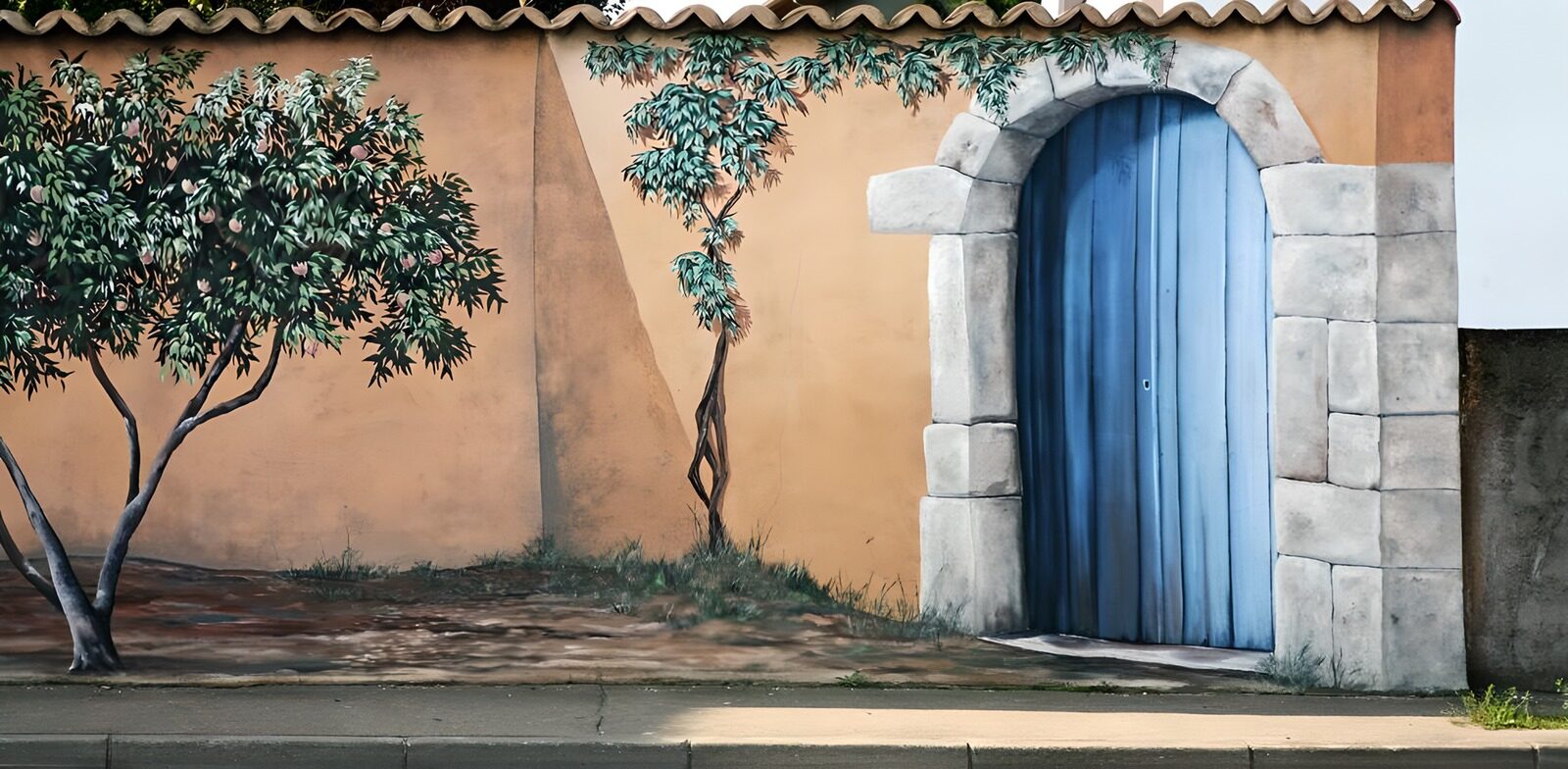 OCCOM1668686: Enchanted Doorway Mural