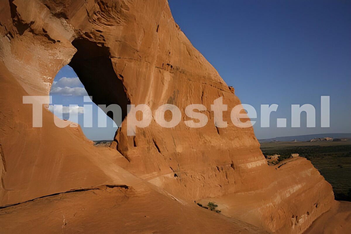 Natural Arch in Red Rock