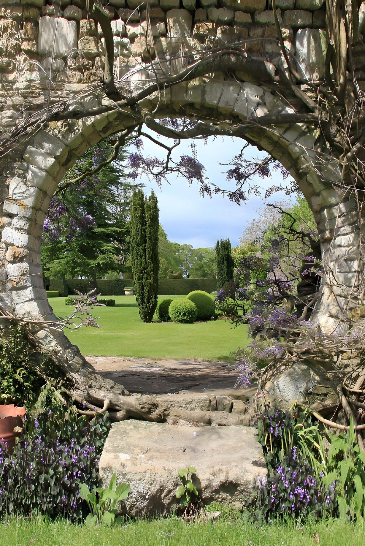Tranquil Garden Archway