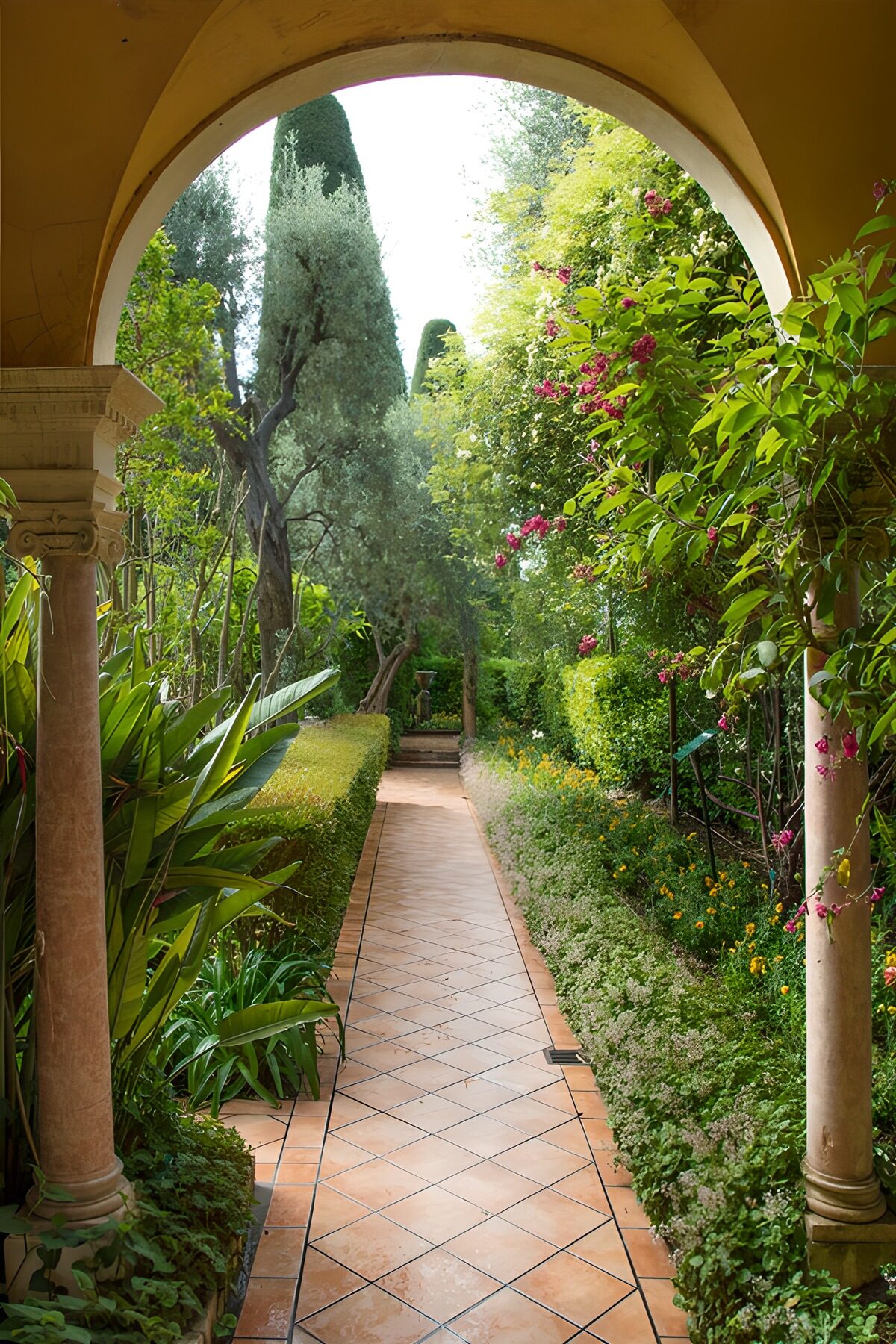 OCCOM5065052: Serene Garden Pathway