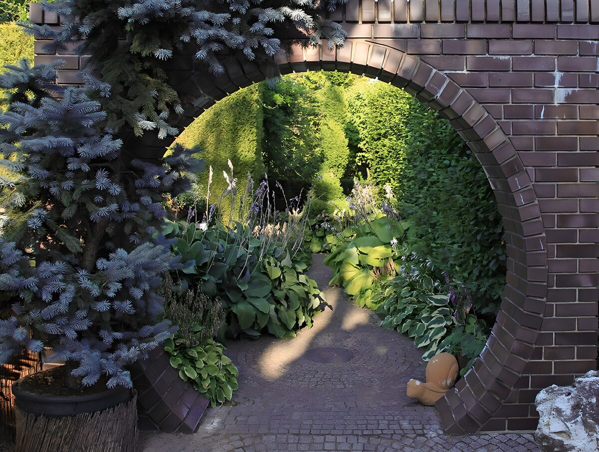 Enchanted Garden Pathway