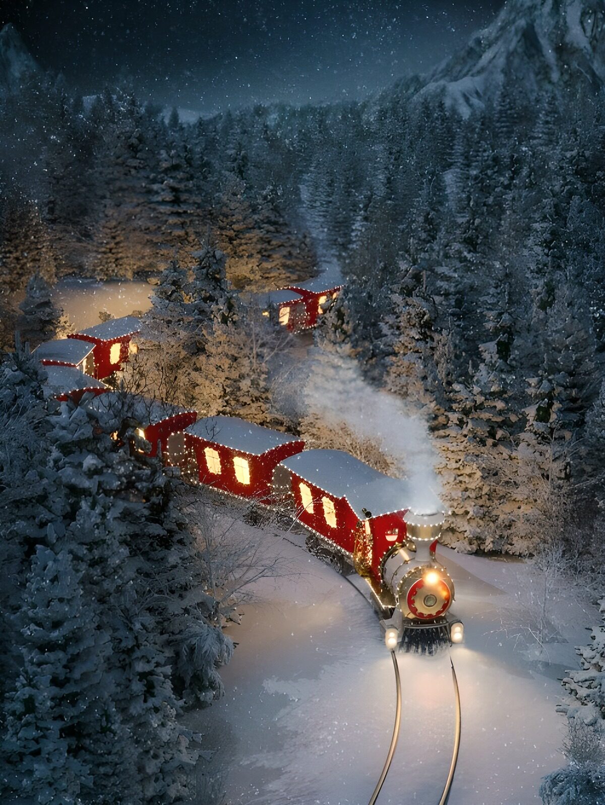 OCCOM8302702: Enchanted Winter Train Journey