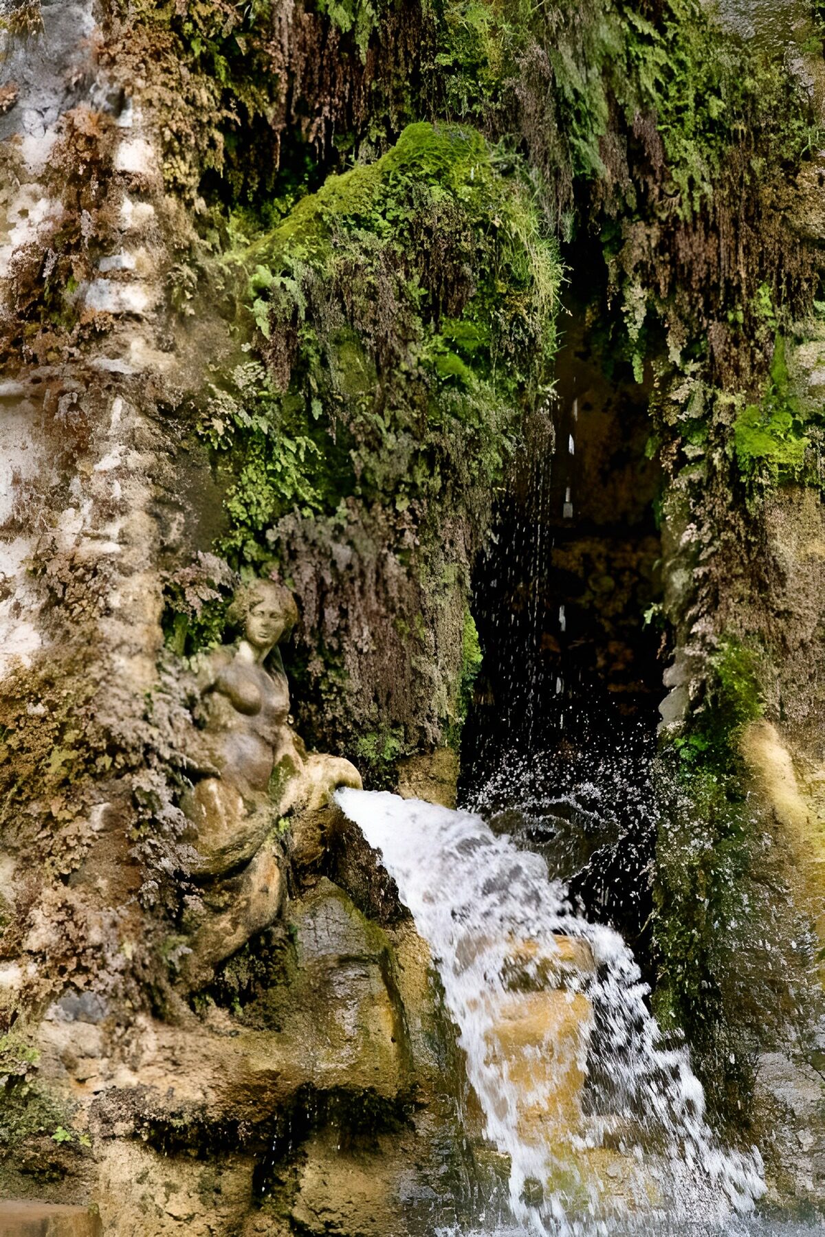 Serene Water Sprite Fountain