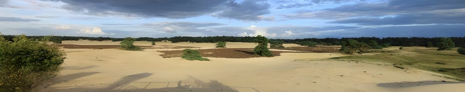 OCCOM4360242: Tranquil Dune Landscape Under Blue Skies