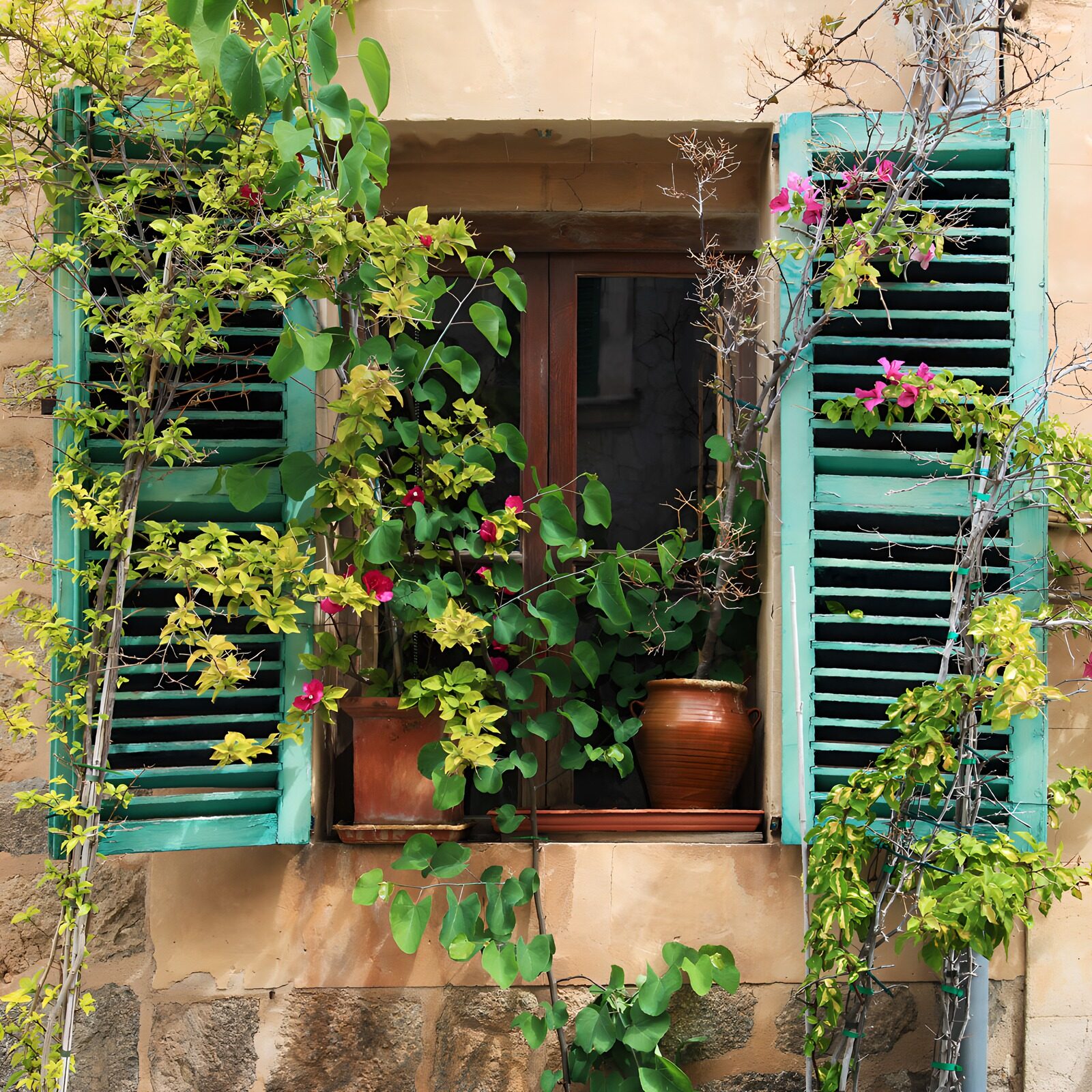 OCCOM5739300: Lush Garden Window with Shutters