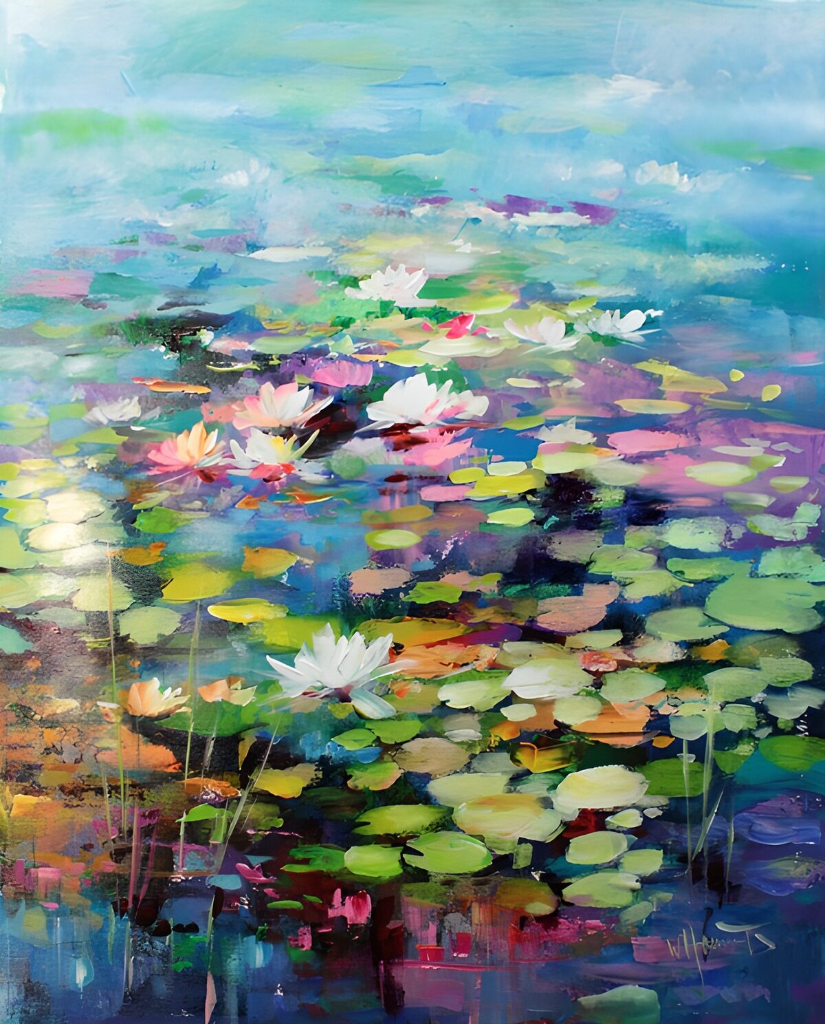 OCCOM7474150: Serenity of Water Lilies