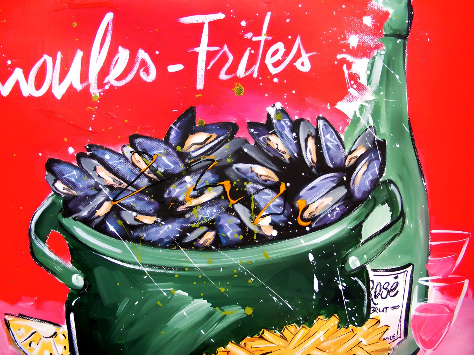 OCCOM2389843: Mussels and Fries Delight