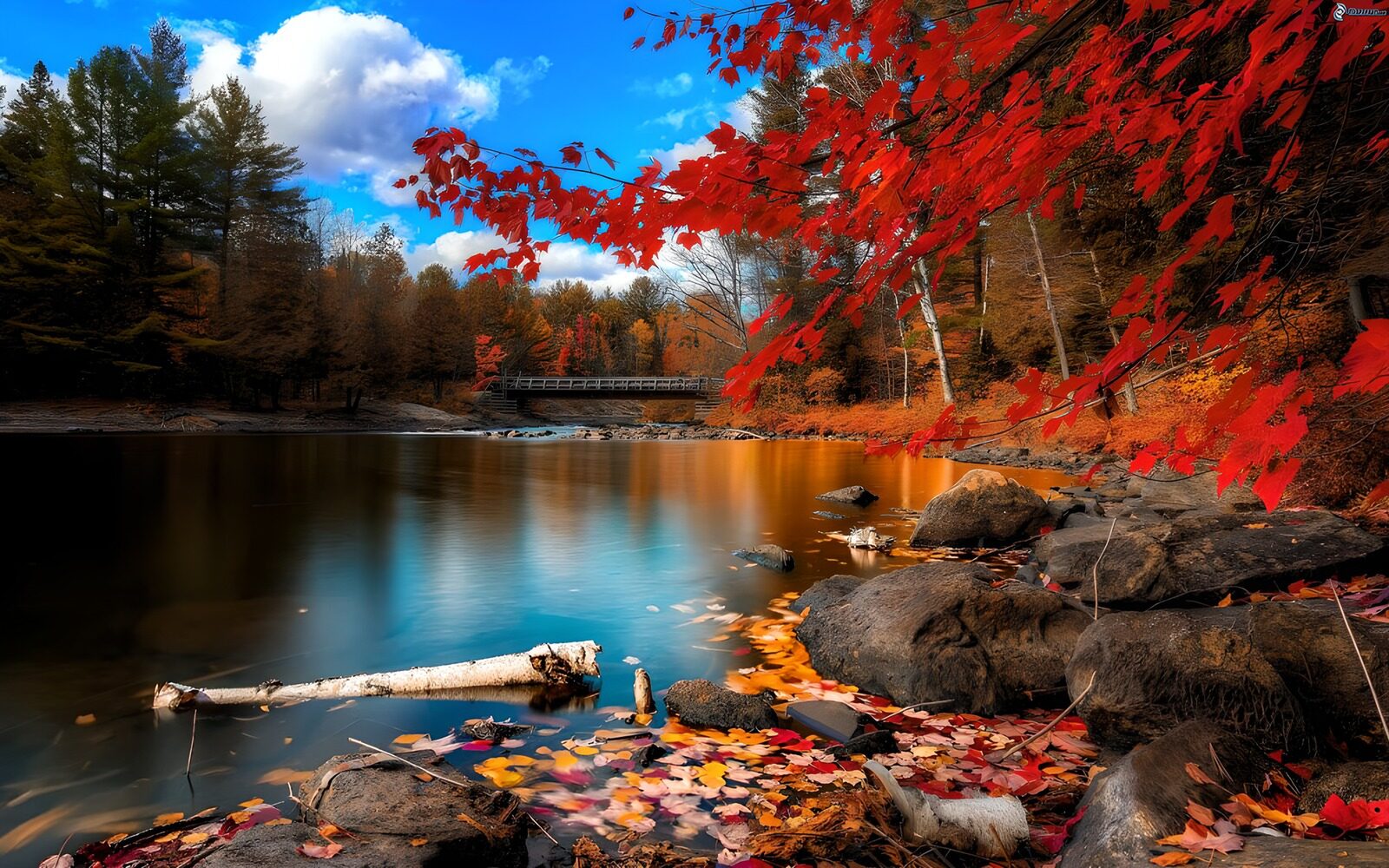 OCCOM2555107: Autumn Serenity by the Water