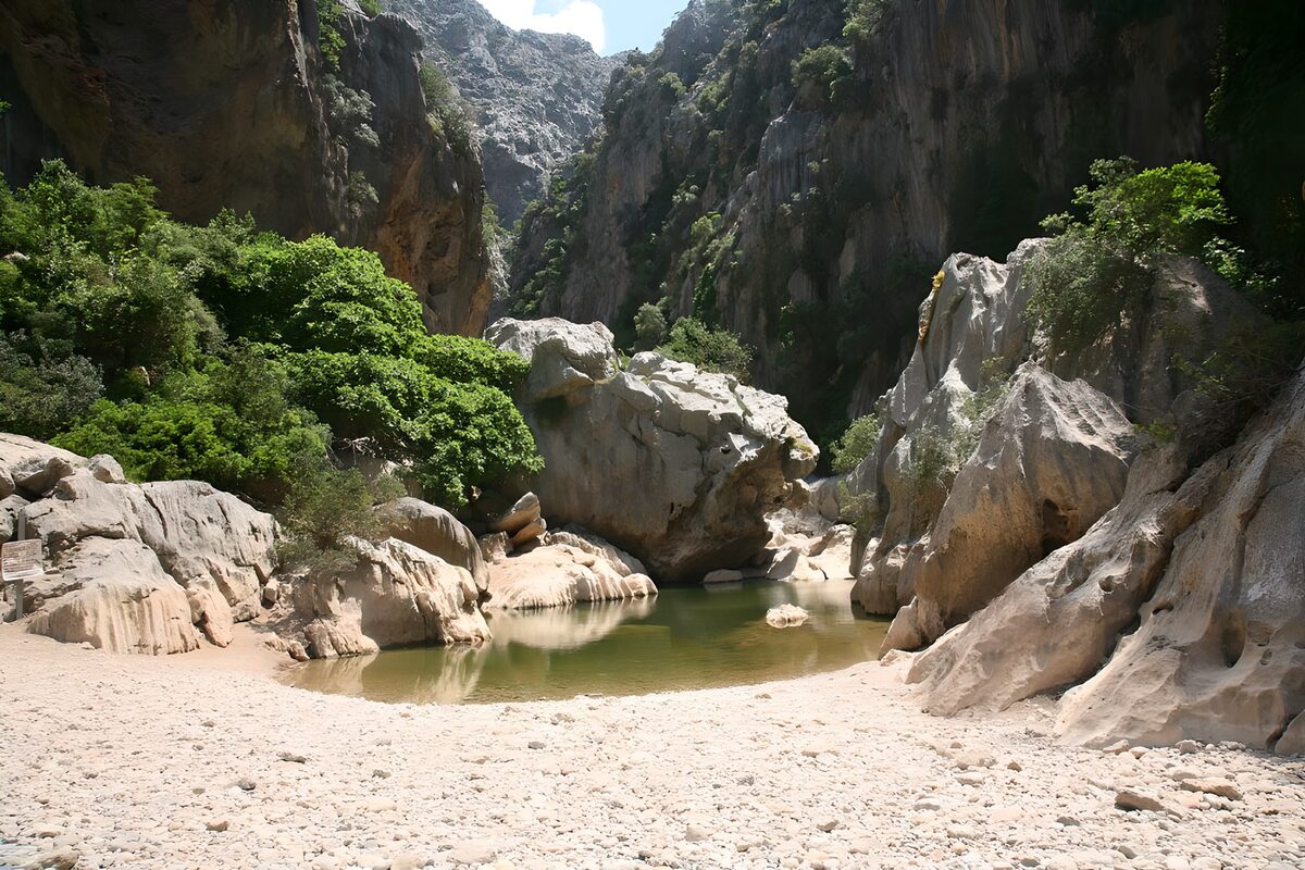 Serene Rocky Oasis