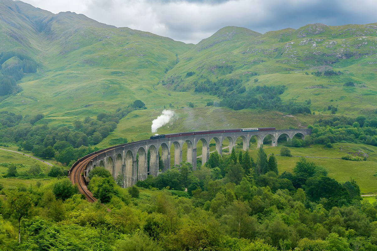 Majestic Viaduct in the Highlands