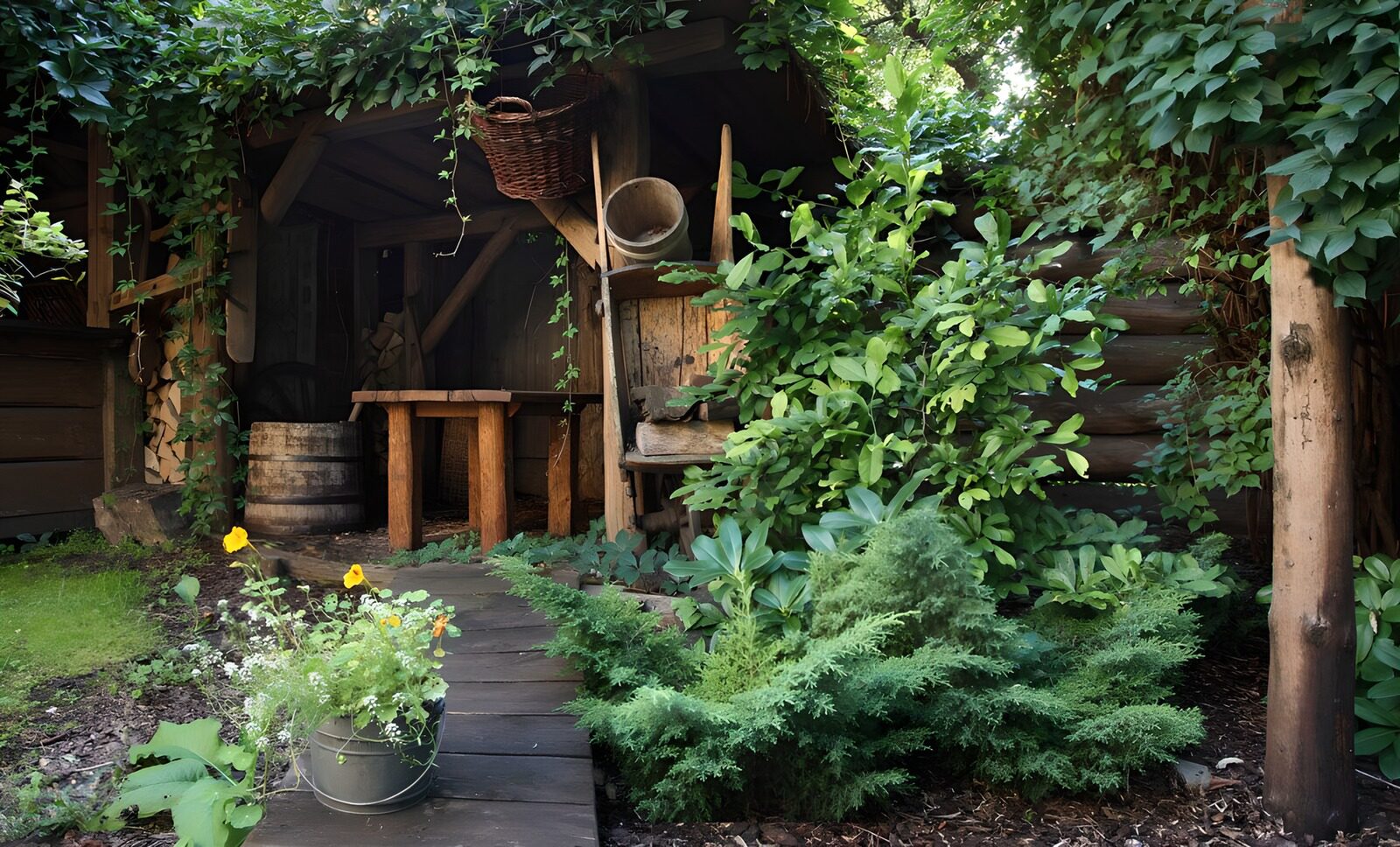 OCCOM8870005: Cozy Garden Retreat
