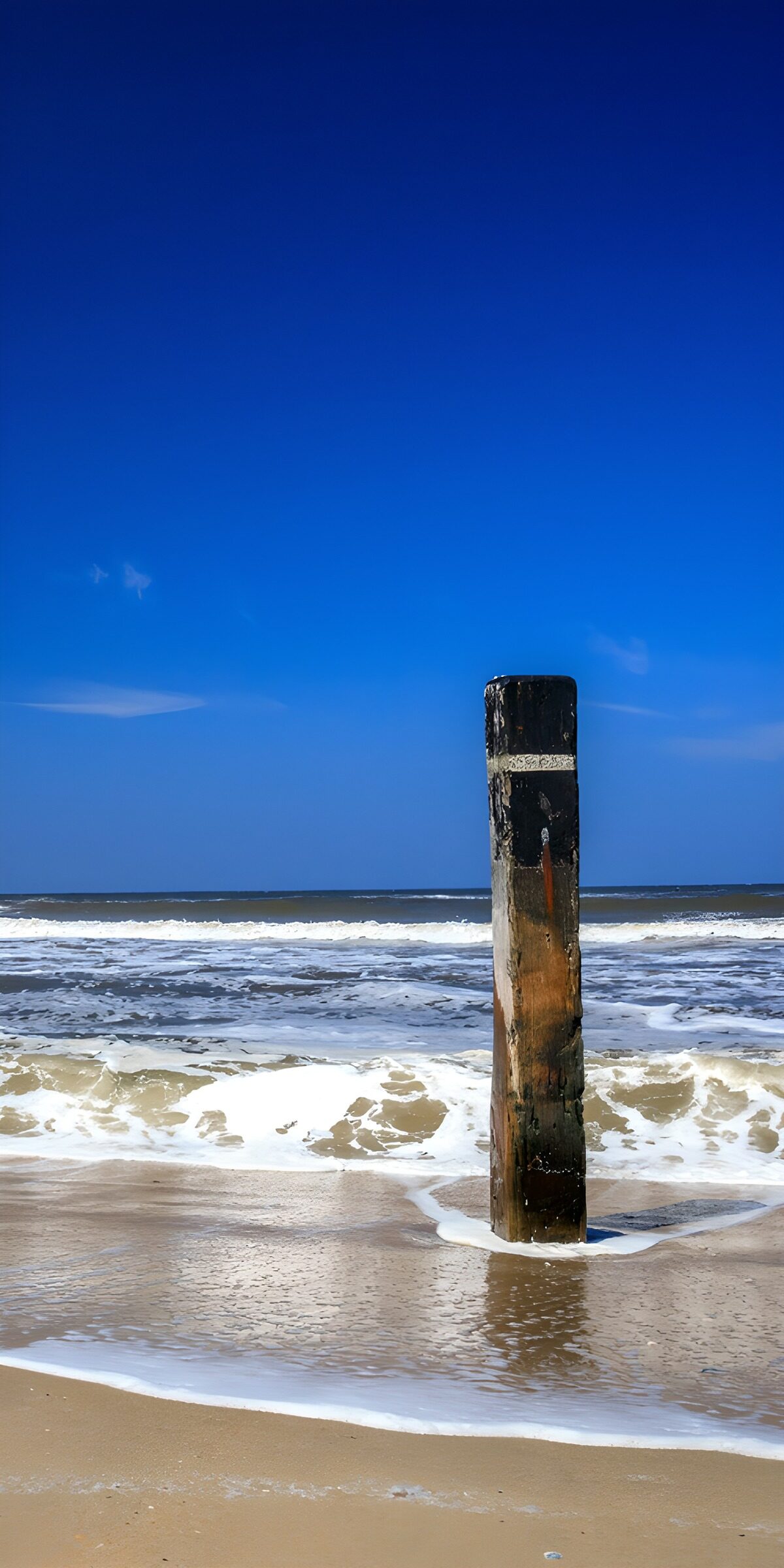OCCOM5318149: Solitary Post on the Shore