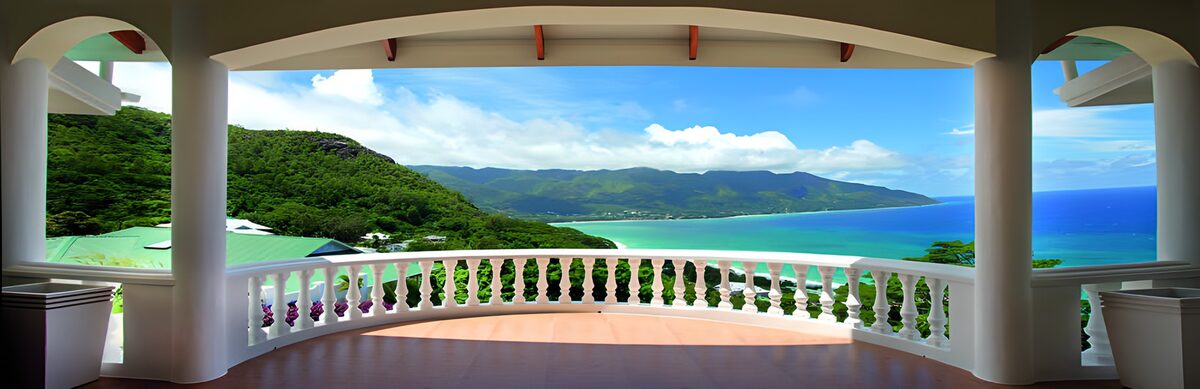 OCCOM8139419: Scenic Coastal View from a Terrace