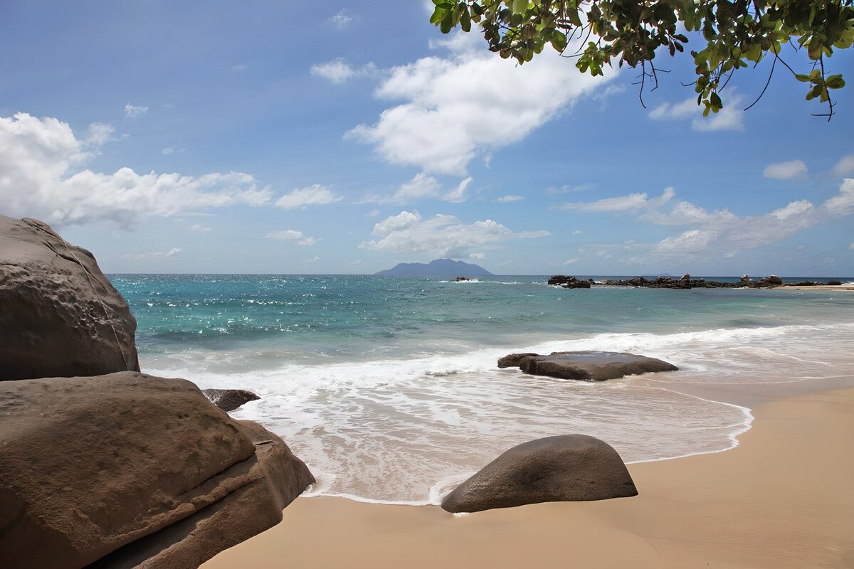 OCCOM8899593: Serene Coastal View with Gentle Waves