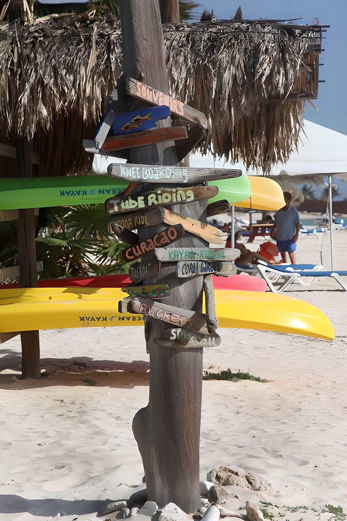 OCCOM8924722: Beach Activity Signpost