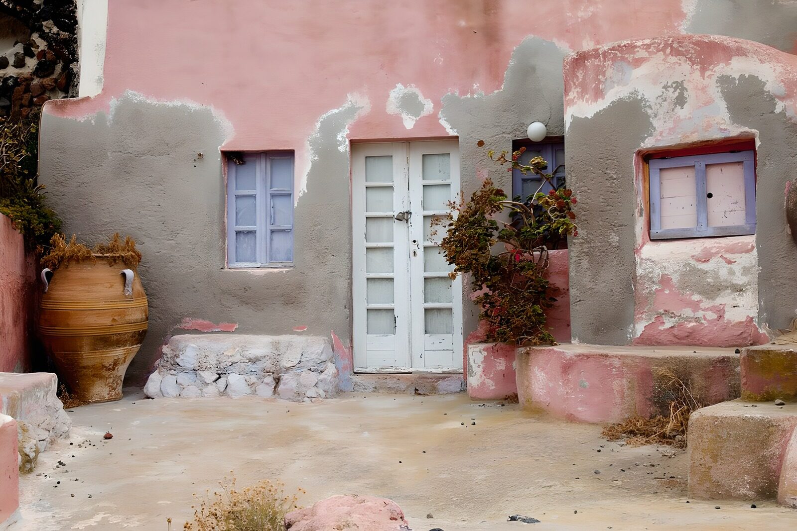 OCCOM3971797: Rustic Charm of a Weathered Home