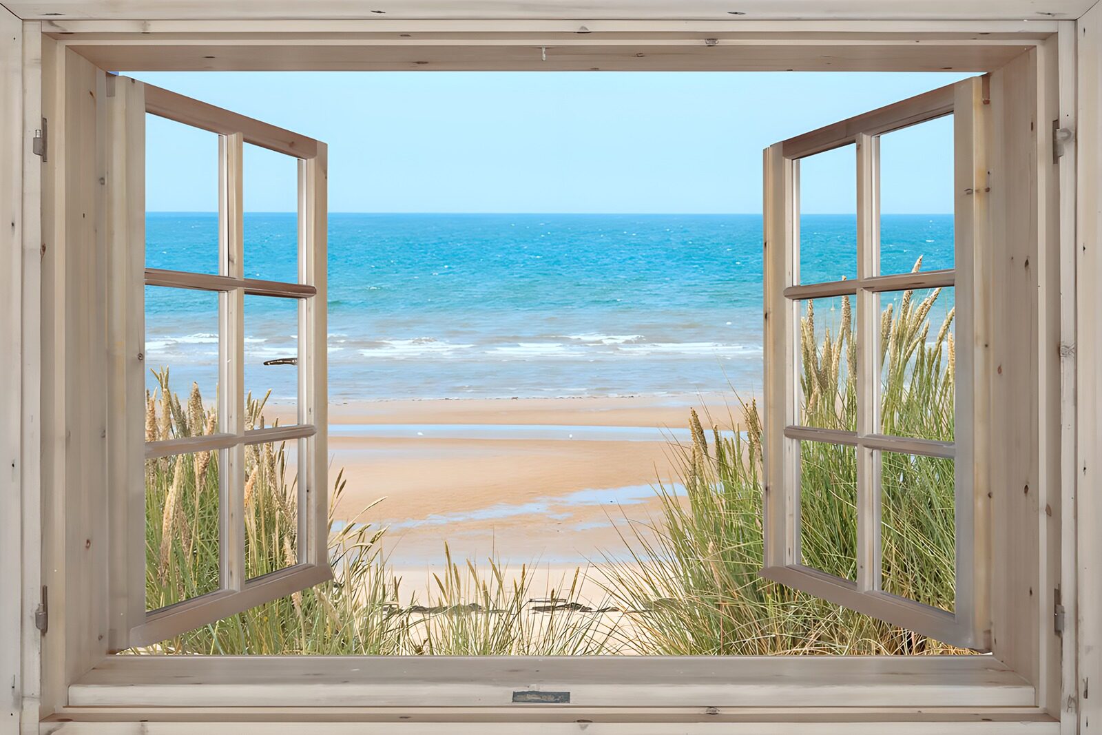 OCCOM5520667: Coastal Serenity Through a Window