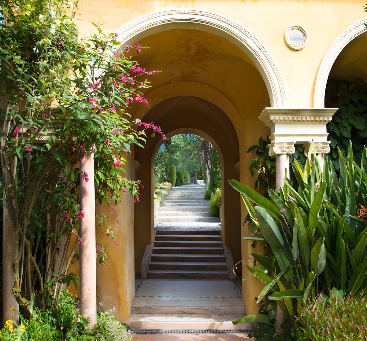 OCCOM7360015: Tranquil Garden Pathway
