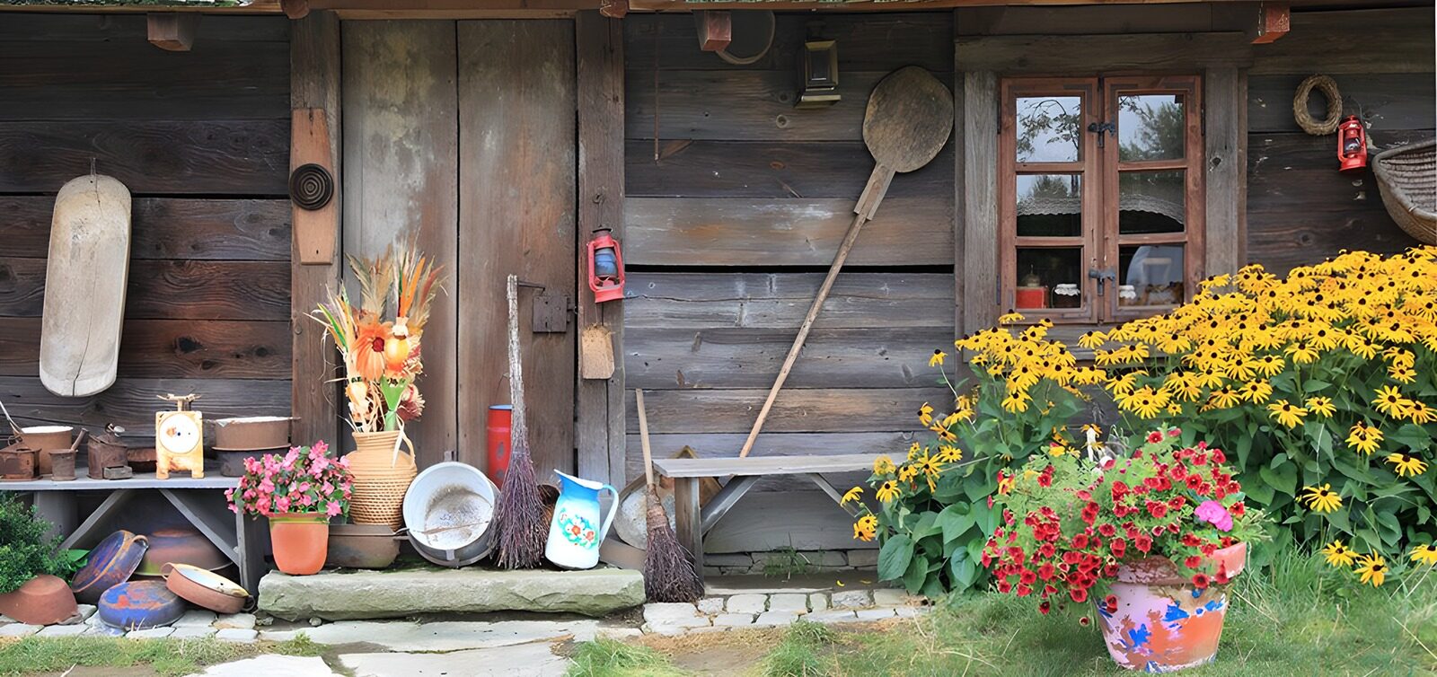 OCCOM9644290: Rustic Charm of a Country Cottage