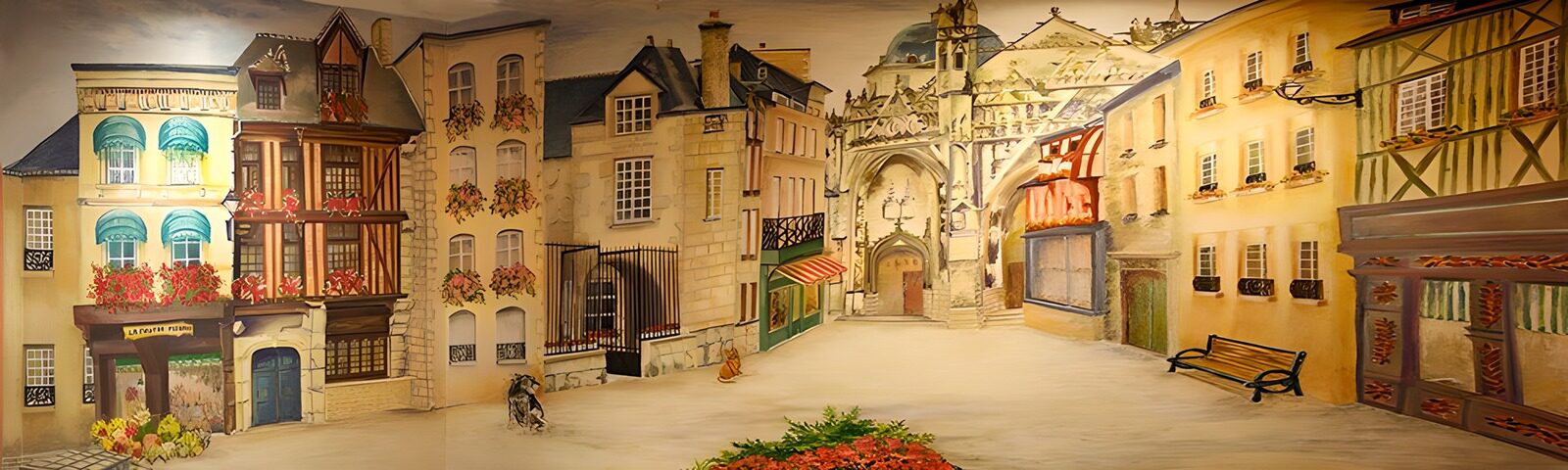 OCCOM5536747: Charming European Street Scene