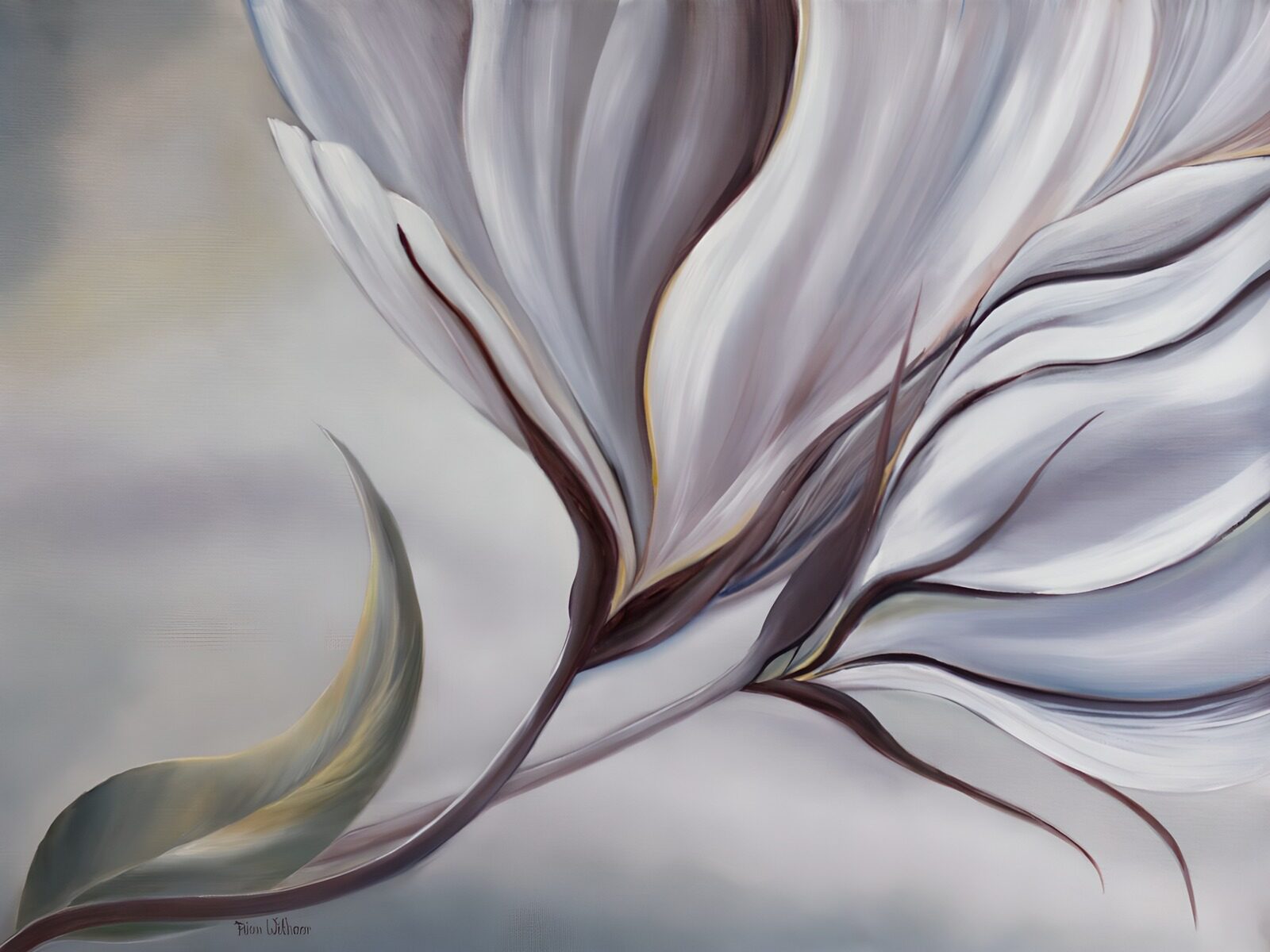 OCCOM2552967: Elegant Blossom in Soft Hues